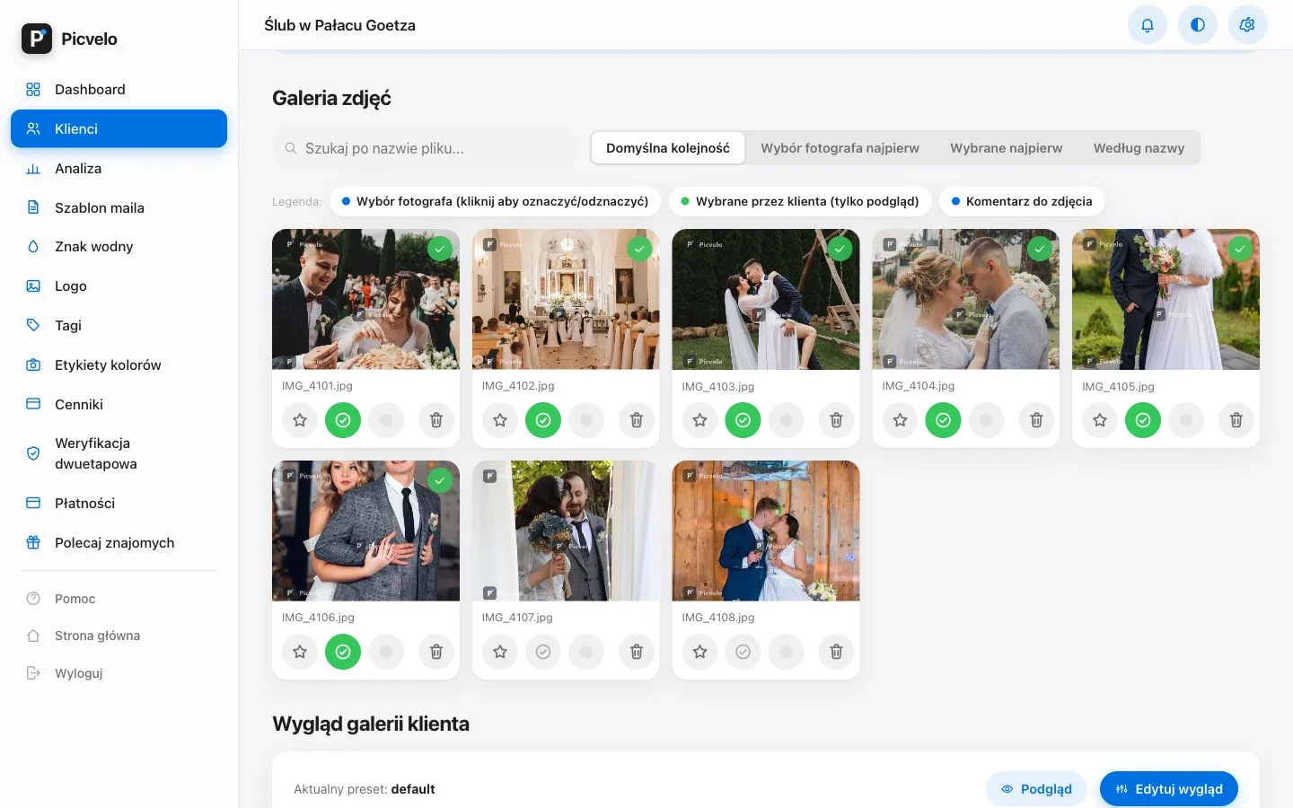 Organizacja galerii i zdjęć online